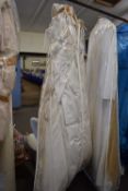 WEDDING DRESSES IN POLYTHENE BAGS