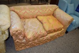 FLORAL UPHOLSTERED TWO-SEATER SOFA