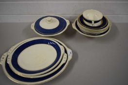 QUANTITY OF GRINDLEY MELROSE PATTERN TABLE WARES