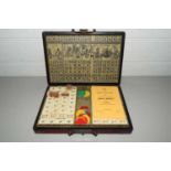 CONTEMPORARY CHINESE MAH JONG SET