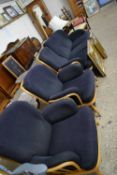 ERCOL THREE PIECE SUITE WITH LOOSE CUSHIONS