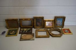 MIXED LOT VARIOUS SMALL FRAMED PICTURES