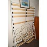 MODERN METAL BED FRAME