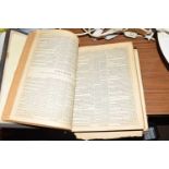 WILLIAM COLLINS & SONS HOLY BIBLE WITH LEATHER BINDING (A/F)