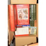 ONE BOX OF MIXED BOOKS