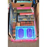 ONE BOX OF MIXED BOOKS