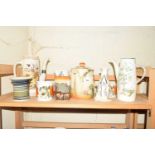 MIXED LOT VARIOUS CERAMICS TO INCLUDE ROYAL DOULTON TEA POT