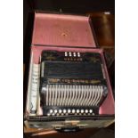 HOHNER DOUBLE RAY ACCORDION WITH CASE