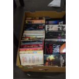 BOX OF PAPERBACK BOOKS