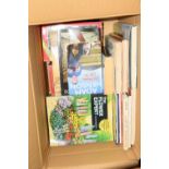 ONE BOX OF MIXED BOOKS