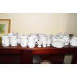 QUANTITY OF DENBY FLORAL DECORATED TABLE WARES
