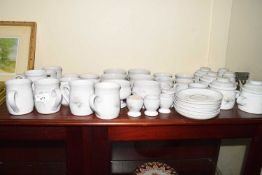 QUANTITY OF DENBY FLORAL DECORATED TABLE WARES