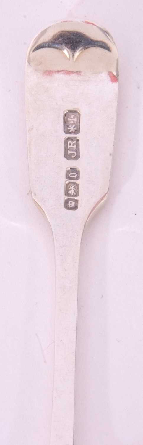 Cased set of six Edward VII silver coffee spoons with bright cut foliate decoration to the stems and - Image 4 of 4