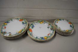 QUANTITY OF MODERN WEDGWOOD 'EDEN' PATTERN DINNER AND SIDE PLATES