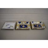 TWO ROYAL WORCESTER 'CELEBRATE THE MILLENNIUM' DISHES PLUS ONE OTHER (3)