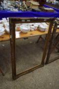 Gilt frame with running pattern. 39x22.5ins. Approx.