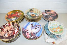 LARGE COLLECTION OF MODERN COLLECTORS PLATES