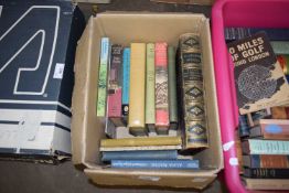 ONE BOX MIXED BOOKS TO INCLUDE DICKENS