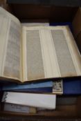 BOX OF BOOKS AND EPHEMERA TO INCLUDE NORWICH INTEREST
