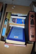 ONE BOX OF MIXED BOOKS