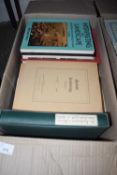 ONE BOX MIXED BOOKS TO INCLUDE NORFOLK ARCHAEOLOGY, HISTORICAL AND RELIGIOUS INTEREST