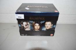 BOXED SET OF BATTLESTAR GALACTICA DVDS
