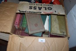 ONE BOX OF MIXED BOOKS