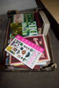 ONE BOX OF MIXED BOOKS