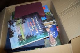 ONE BOX OF MIXED BOOKS