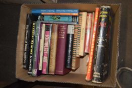 ONE BOX OF MIXED BOOKS