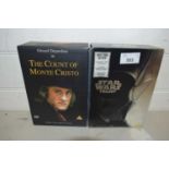 THE STAR WARS TRILOGY DVD BOXED SET AND THE COUNT OF MONTE CRISTO BOXED SET
