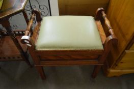 LATE VICTORIAN PIANO STOOL