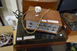 VINTAGE TELETON AMPLIFIER AND A BANG & OLUFSEN BEOGRAM 1500 RECORD PLAYER