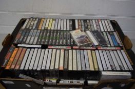 ONE BOX VARIOUS CASSETTE TAPES