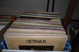 ONE BOX OF MIXED RECORDS