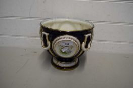 EARLY 20TH CENTURY CRESCENT WARE JARDINIERE (A/F)