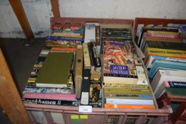 ONE LARGE BOX MIXED PAPERBACK BOOKS