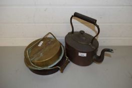 SALTER SCALES AND A COPPER KETTLE