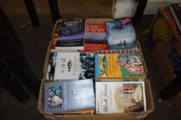 ONE BOX MIXED PAPERBACK BOOKS