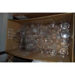 ONE BOX MIXED DRINKING GLASSES
