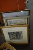 VARIOUS FRAMED PICTURES