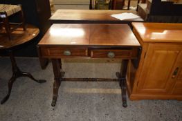 MODERN LIGHTWOOD SIDEBOARD WITH TWO DOORS AND THREE DRAWERS, 127CM WIDE