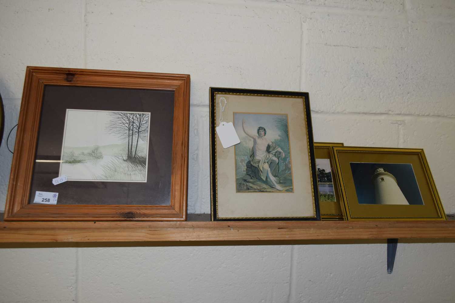 FOUR VARIOUS FRAMED PRINTS