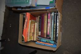 ONE BOX OF MIXED BOOKS