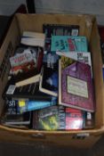 ONE BOX ASSORTED NOVELS AND BIOGRAPHIES
