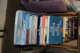 ONE BOX MIXED BOOKS, RAF AND MILITARY INTEREST