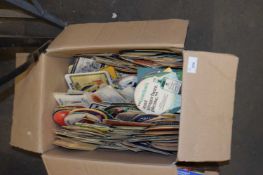 BOX CONTAINING LARGE ASSORTMENT OF BEER MATS