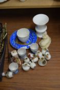 MIXED LOT TO INCLUDE VARIOUS CRESTED CHINA WARES ETC