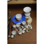 MIXED LOT TO INCLUDE VARIOUS CRESTED CHINA WARES ETC