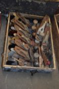 BOX OF WOODWORKING PLANES